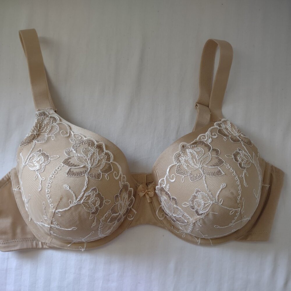Womens Bra Vanity Fair Underwire Support Elegant Comfort Sz 40C - Picture 2 of 6